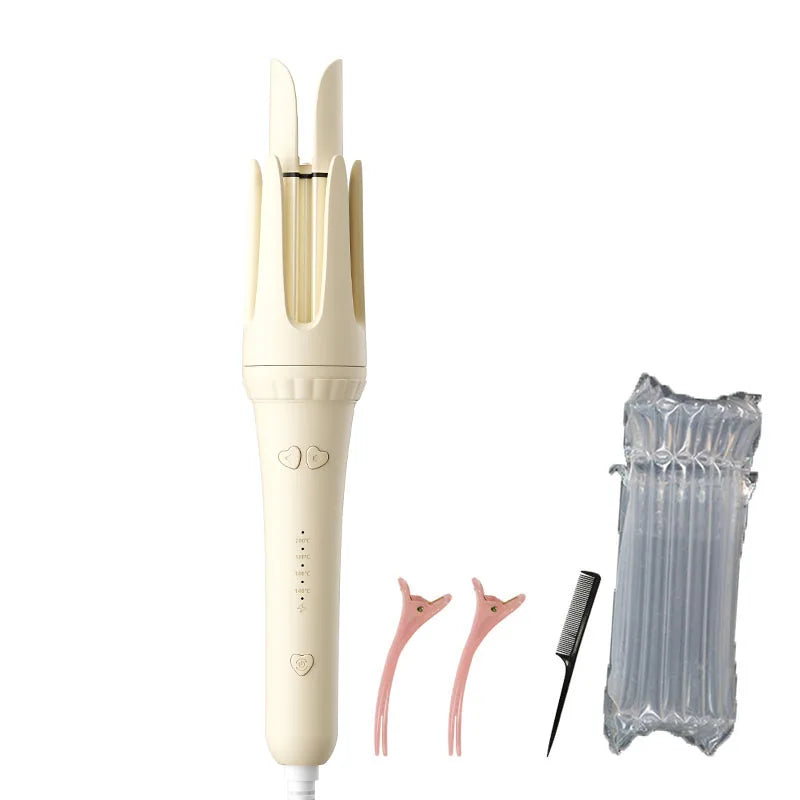 Rizadora Automática con tecnología iónica que protege el cabello