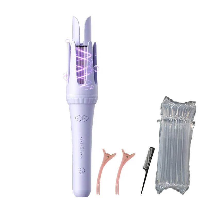 Rizadora Automática con tecnología iónica que protege el cabello