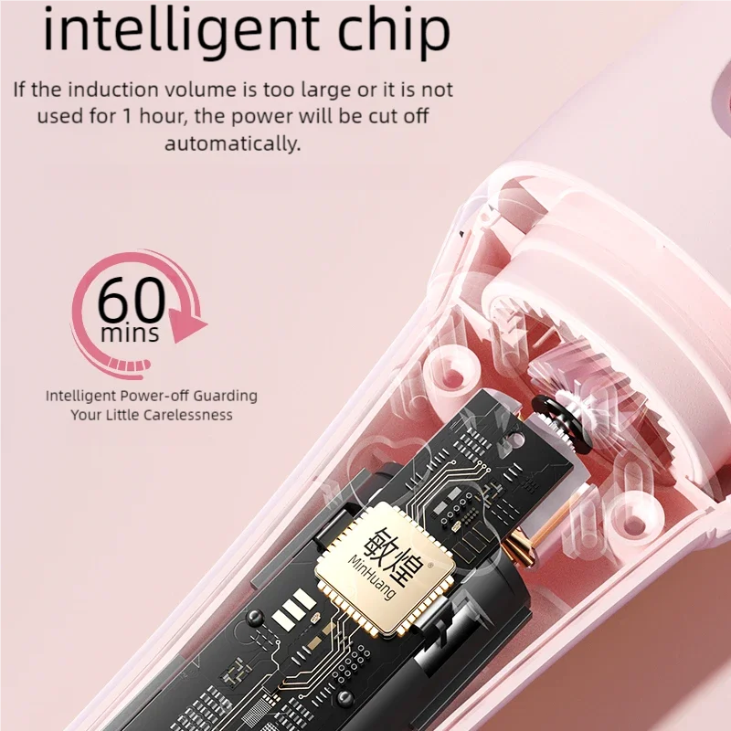 Rizadora Automática con tecnología iónica que protege el cabello