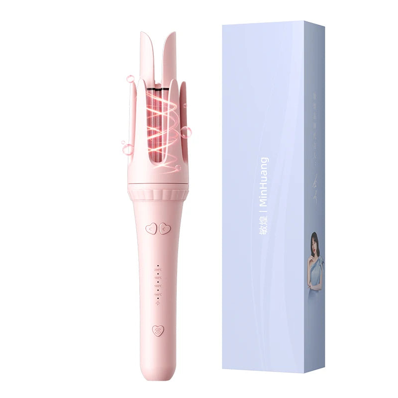 Rizadora Automática con tecnología iónica que protege el cabello